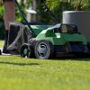 Accu Kunstgras borstelmachine met opvangbak - Afbeelding 4