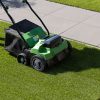 Accu Kunstgras borstelmachine met opvangbak - Afbeelding 3