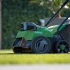 Accu Kunstgras borstelmachine met opvangbak - Afbeelding 2