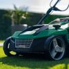 Kunstgras borstelmachine met opvangbak - Afbeelding 3